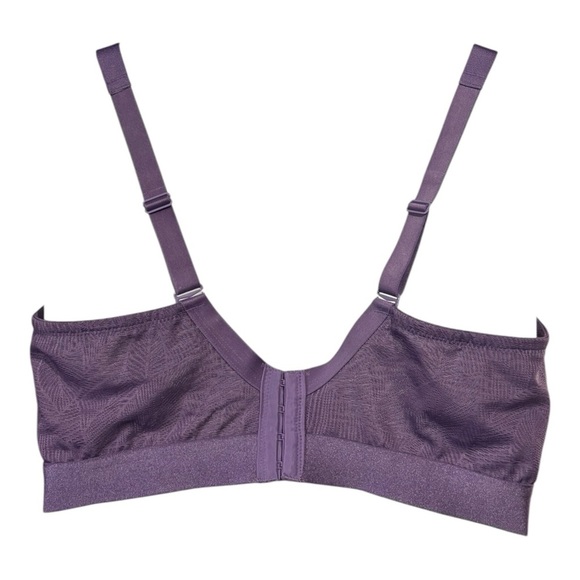 PENNINGTONS, Classic Wireless Lounge Bra (Déesse Collection), 42 D, Purple 🫦 - Picture 4 of 8